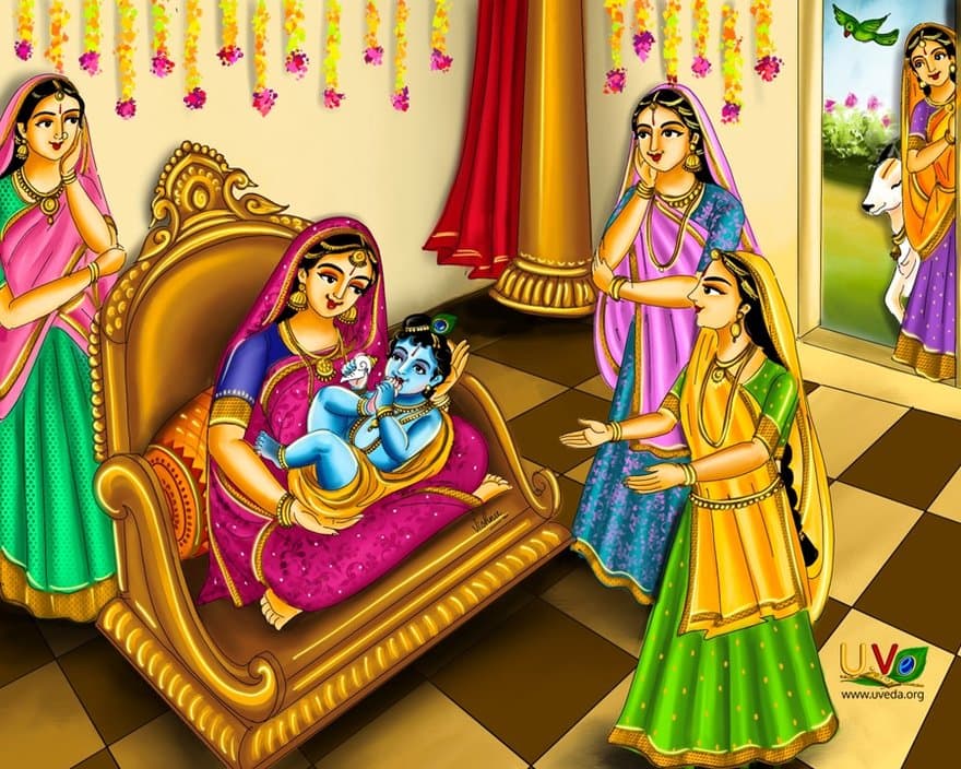 Beauty of Kannan from feet to head - (சீதக்கடலுள்)