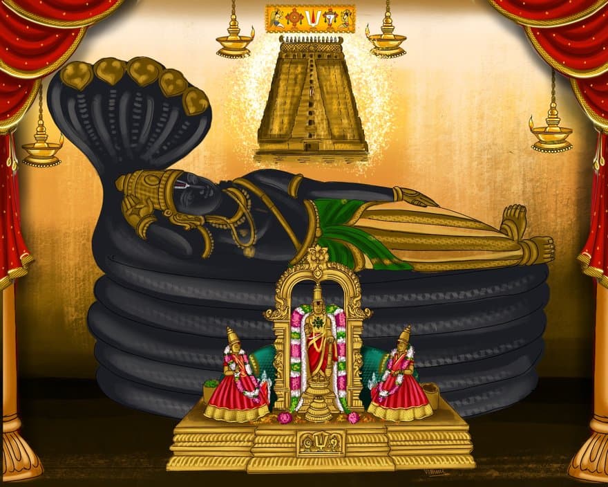 The divine Srirangam - 1 - (மா தவத்தோன்)