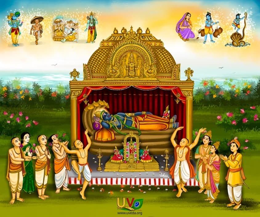 Lord of Southern Thiruvarangam - (தேட்டு அருந்)