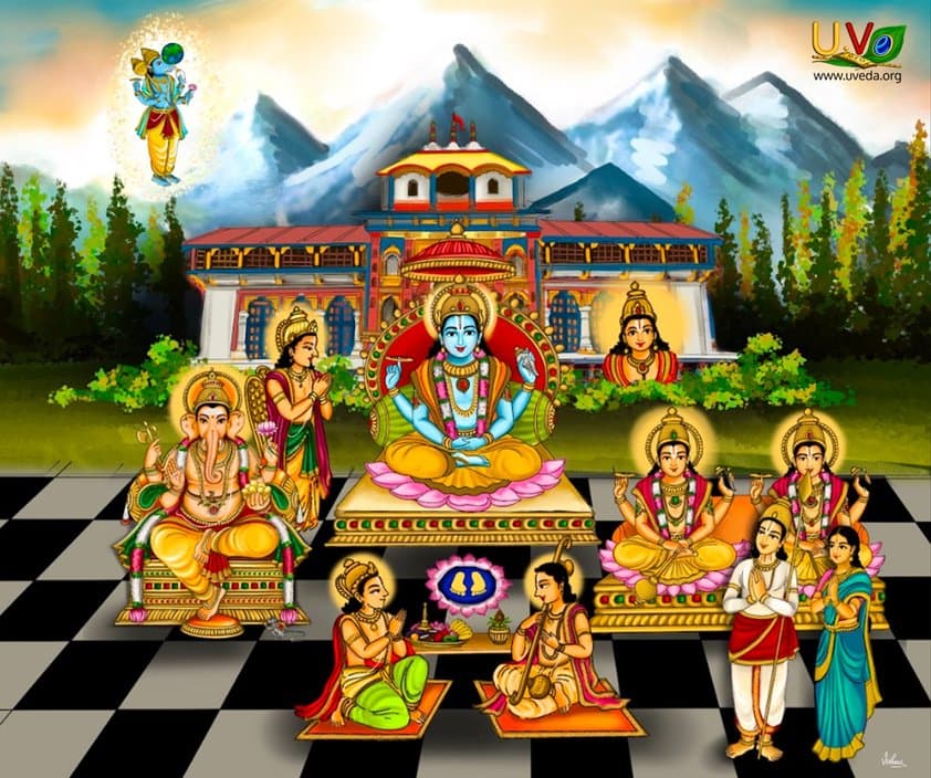 Thiruvadariyāchiramam (Badrinath) - (ஏனம் முன்)
