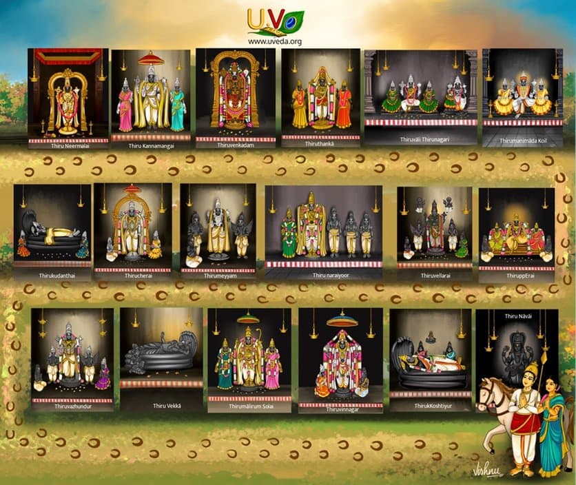 Praise of eighteen Thiruppathis - (ஒரு நல்)