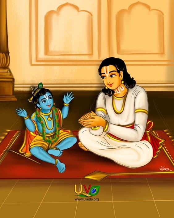 Gopis ask Kannan to clap his hands - (பூங் கோதை)