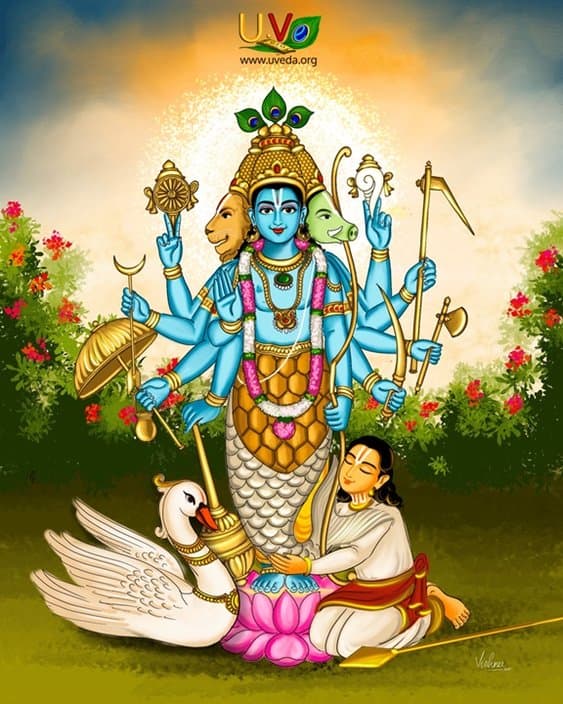 Immersing in His avatars - (நிலை இடம்)