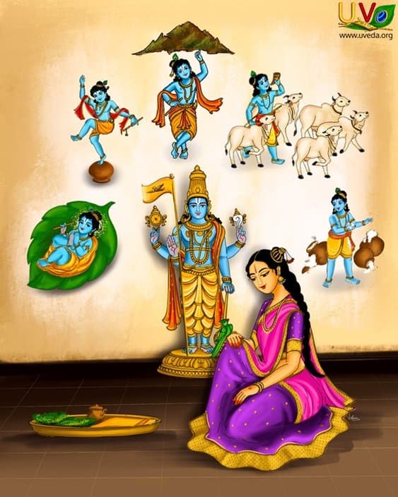 The love sickness of a girl - (கண்ணன் என்னும்)