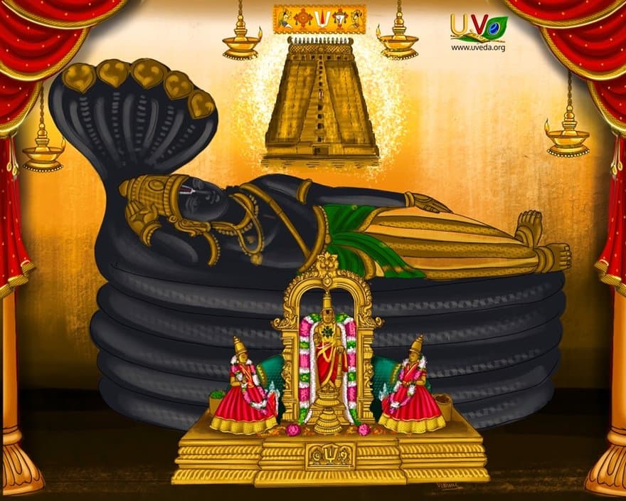 The divine Srirangam - 2 - (மரவடியைத் தம்பிக்கு)